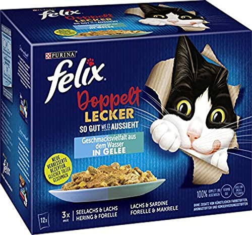 Purina Felix Geschmacksvielfalt aus dem Wasser