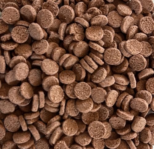 Mini Wafers Colour mit Astaxanthin Sinkende Bodengrund-Wafers für Zier- Bodenfische Wirbellose 5000Gr