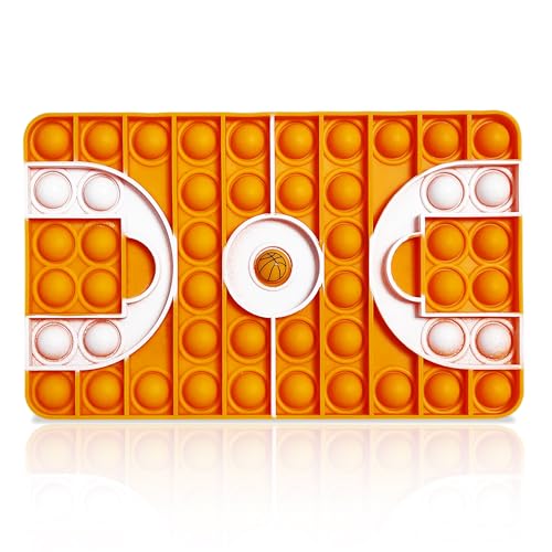 Yeefunjoy Push IT and POP Bubble Sensorisches Fidget Spielzeug Basketballplatz Stressabbau Spielzeug Erwachsene und Kinder zu entlasten Angst und Autismus