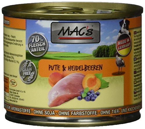 Mac s Pute Heidelbeeren 6er Pack 6 x 200 g