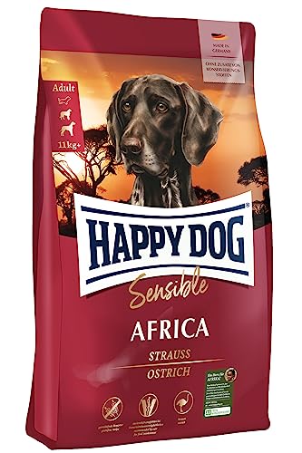 Happy Dog Supreme Sensible Africa M 12 5 kg - Trockenfutter Geschmacksrichtung Strauss