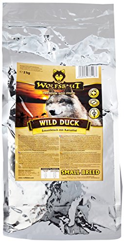 Wolfsblut - Wild Duck Small Breed - 2 kg - Ente - Trockenfutter - Hundefutter - Getreidefrei