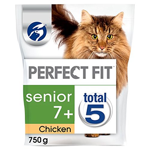 Perfect Fit 7 Huhn Trockenfutter für ältere Katzen 750 g