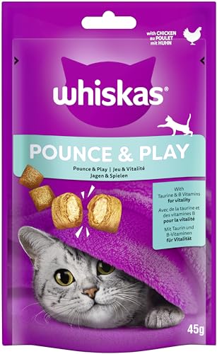 WHISKAS Portionsbeutel Pounce Play mit Huhn 1 x 45g