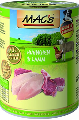 MAC s Dog mit Huhn Lamm 6 x 400 g