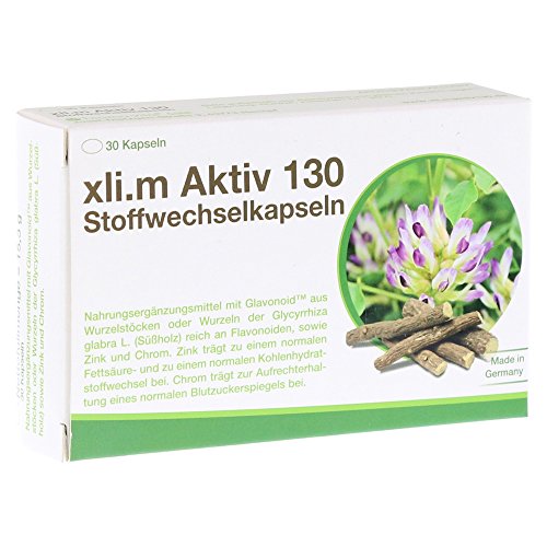 XLI.M Aktiv 130 Stoffwechselkapseln 1er Pack 1 x 30 Stück