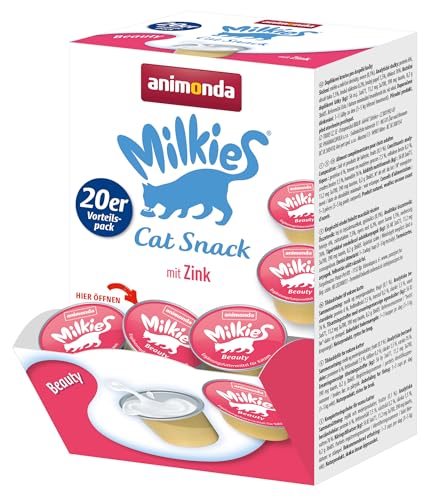  Milkies Beauty Katzenmilch portioniert 4x 20 Cups 15 g