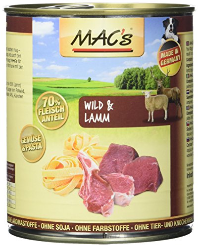 Mac s Wild Lamm mit Nudeln 6er Pack 6 x 800 g
