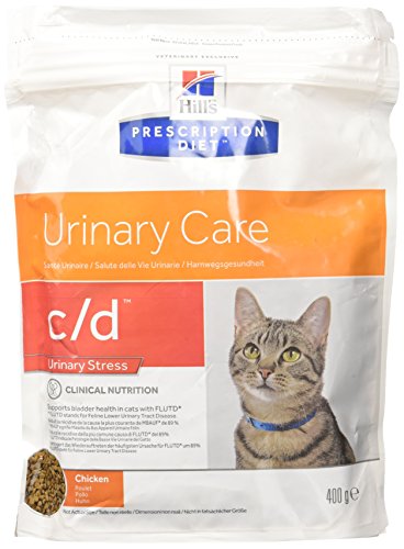 Hill s Prescription Diet c d Feline Urinary Stress mangime secco Gusto Pollo gr. 400