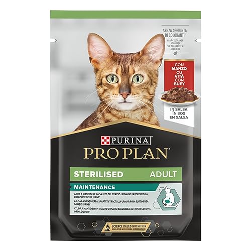  Nassfutter für Erwachsene sterilisierte Katze Ochse 85 g