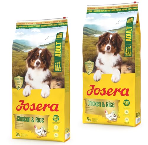 Josera Chicken Rice 2 x 12 5 kg Trockenfutter für Hunde
