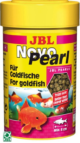 JBL NovoPearl 30300 Alleinfutter für Goldfische Granulat 250 ml