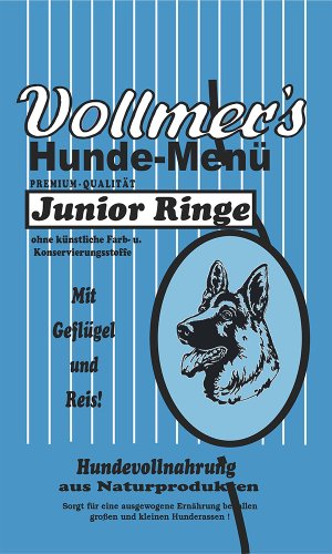 Vollmer s 37076 Hundefutter Junior Ringe 5 kg