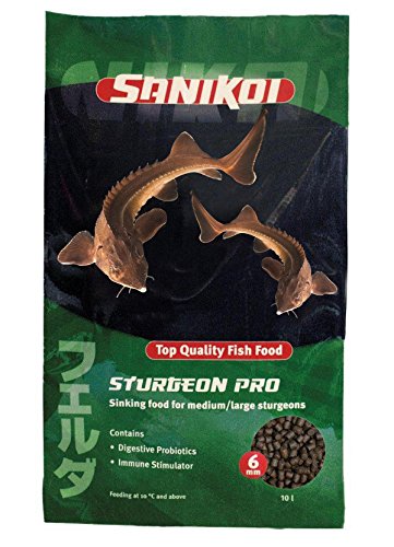 Velda SaniKoi Hauptfutter fÃ¼rÃ¶r Sinkend 6 Sturgeon Pro grÃ¼n 10 l