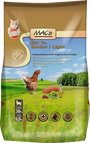 Mac s Katzenfutter getreidefrei 7 Senior Light 7 kg
