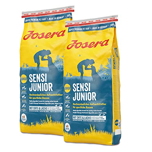 2 x 12 5 kg Josera SensiJunior Trockenfutter Sensi Junior Sparpaket - Hundefutter - Trockenfutter