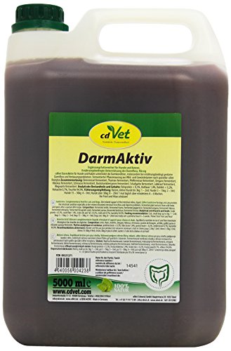 cdVet Naturprodukte DarmAktiv Hund Katze 5 Liter - Hund Katze - Ergänzungsfuttermittel - Unterstützung der Darmflora - fördert die Verdauung - stärkt das Immunsystem - Verdauungsprobleme