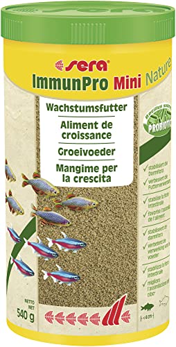sera ImmunPro Mini Nature 1000 ml 540 g - Probiotisches Wachstumsfutter für Zierfische bis 4 cm