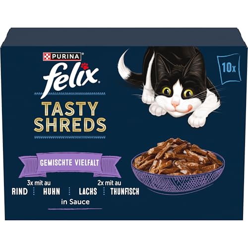  Tasty Shreds Sauce Geschmacksvielfalt Sorten Mix 6er 6x 10x 80g