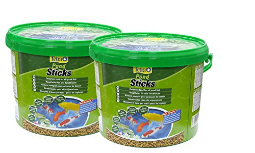 2 x 10 L Tetra Pond Sticks Gartenteich Fischfutter Futtersticks für Teichfische