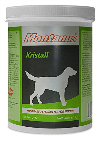 MONTANUS Kristall Nahrungsergänzung Hunde 1000 g