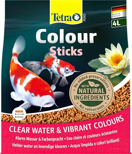  Pond Colour   für Teichfische für natürliche Farbenpracht klares Wasser im Teich 4 L Beutel