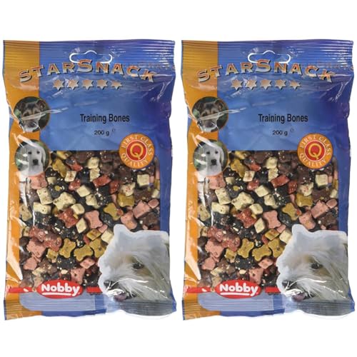 Nobby STARSNACK Training Bones für Hunde 1 Packung 1x 200 g Packung mit 2
