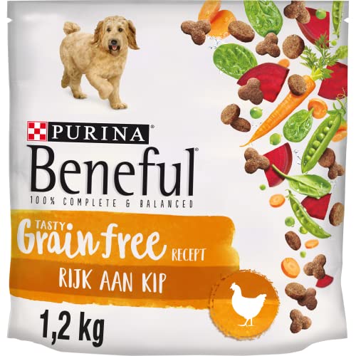  Getreidefreies getreidefreie Hundebrocken Reich an Huhn Gemüse 1 2kg   3 Beutel 3 6kg