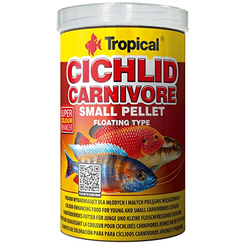 Tropical Cichlid Carnivore Small Pellet 1er Pack 1 x 1 l