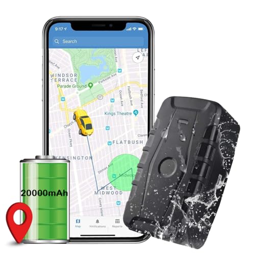  20000mAh Magnet Lange Standby Sender für Flotte LKW Motorrad Ortung Wasserdicht Live Tracking Locator Mehrere Alarmmodi ohne ABO Kostenlose APP Web