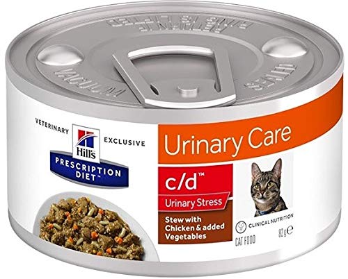 Hill S Prescription Diet Urinary Stress Huhn Stew for Cats 82 g