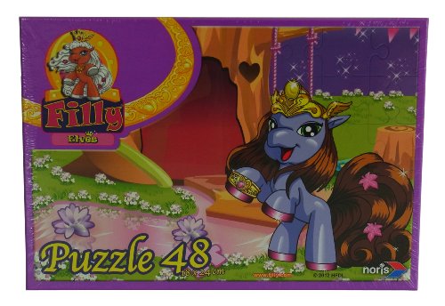 Noris 606030083 Filly 606030083-Filly Elves Puzzle-Baum der Gefühle 48 Teile