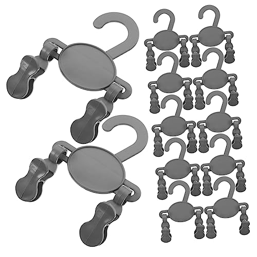 Garneck 20 STK Schuhclip für Sandwichbehälter aus Kunststoff Behälter für Babynahrung Baby Kleiderbügel Kleiderbügel aus Kunststoff Hausschuhe für Schuhorganisator