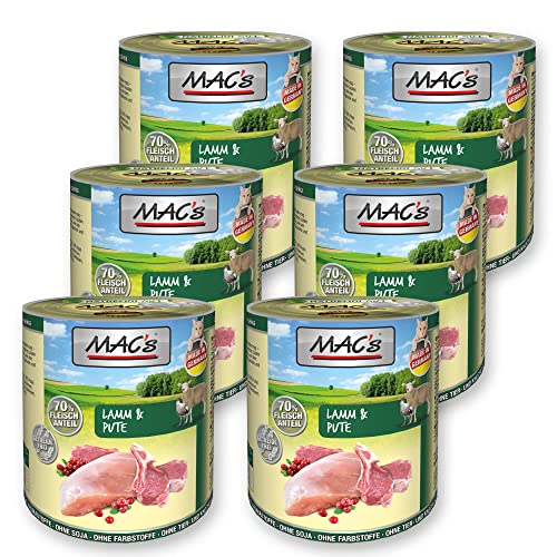 MACs Lamm Pute 6 x 800 g