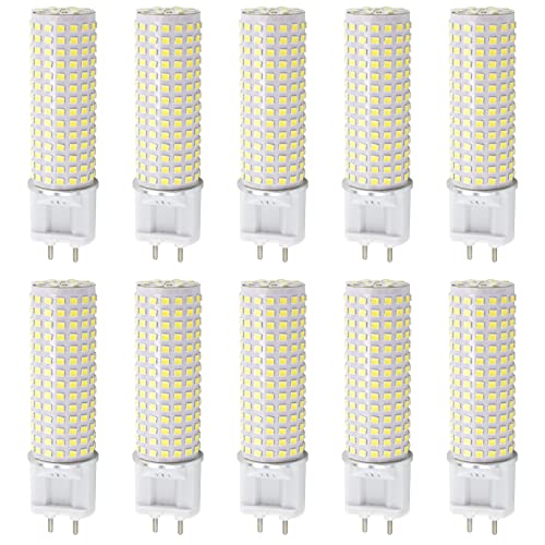 PAZWAHF G12 LED Maisbirne 20W 3000 Lumen Konstantstrom Flackerfrei 3 Farbtemperaturen 3000K 4000K 6000K für Gewerbe Industrie 10er Pack
