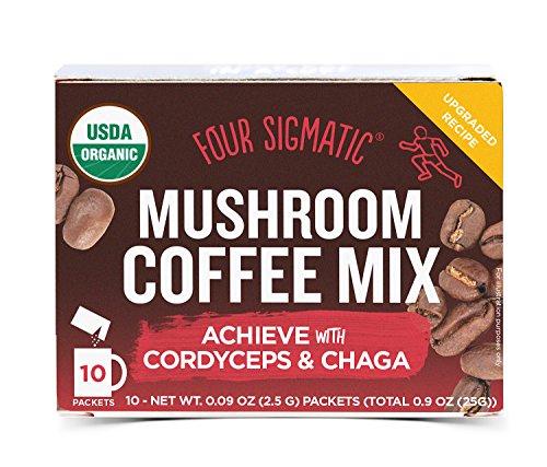 Vier Sigma Foods Pilz Kaffee mit Chaga- und Cordyceps