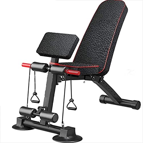  Fitness Bank Faltbare Gewichtheberbank für Ganzkörpertraining für das Heim Fitnessstudio maximale Belastung 300 kg