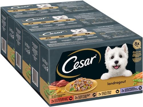  Hundefutter Nassfutter Landküche Vielfalt in Sauce 24 3x 8x 150 g