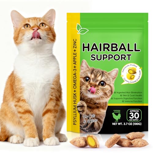 Wollknäuel sind snacks die mit der vorderen haut und dem omega 3 katzen in kontakt kommen unterstützt Von einem gesunden magen und einer gesunden haut und hautfell und sind die heimische katze zum k