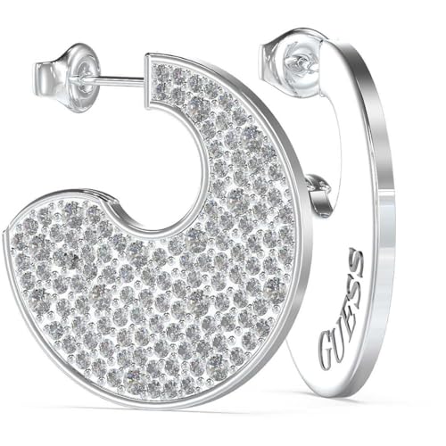 Guess Blooming Summer Damen-Creolen aus Stahl