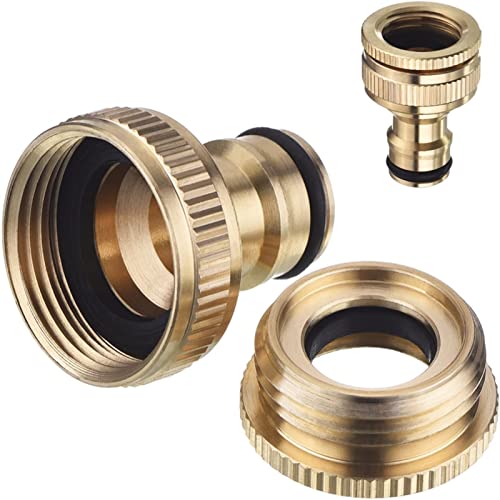 Gartenhahn Wasserschlauch Rohrverbinder Schnellkupplung Adapter Fitting SYRH1 