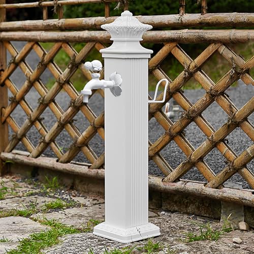 Generisch Vertikale Gartenwassersäule 72 cm wasserdichter Außenwasserhahn mit robustem Schlauchhalter Ideal für einfaches Gärtnern und effiziente Bewässerung