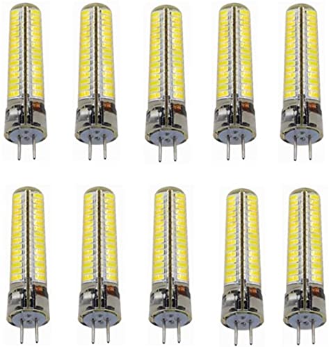 JWCNühlampenühlampen 6W AC DC 12 24V 50W Halogenlampen Äquivalent Base 3000K 6000K No Dimmable Packung mit 10 Äquivalent Uptodate