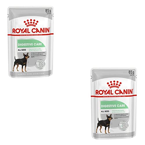 Royal Canin Digestive Care Doppelpack 2 x 12 x 85 g Nassfutter für ausgewachsene Hunde Ab dem 10. Lebensmonat Für Hunde mit empfindlicher Verdauung geeignet