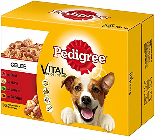  Hundenahrung Adult 289933 Gelee sortiert 12 St. Pack.