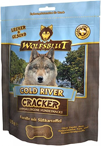 Wolfsblut 4 x 225g Cracker Cold River mit Fisch