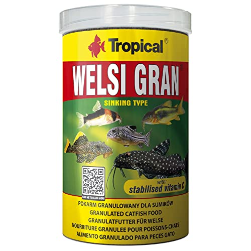 Tropical Welsi Gran Granulat für Bodenfressende Zierfische 1er Pack 1 x 1 l