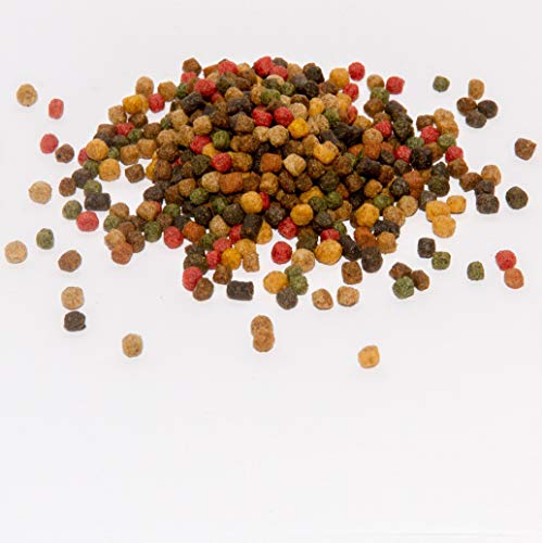 Warnicks Tierfutterservice KOI - KOIFUTTER 10-Sorten-Mix 15 kg mit Spirulina Paprika in 6mm 6mm