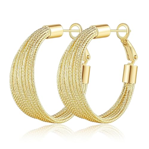 Vier Klauen-Ohrringe S925 Silber kreative Vier Klauen-Strass-Ohrstecker Damen-Creolen-Ohrring-Dekoration Damen-Zirkon-Schmuck-Ohrringe F-Gold