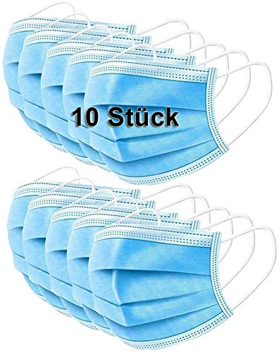 20 Gesichtsmaske Vlies Einwegmaske Staubschutz 3